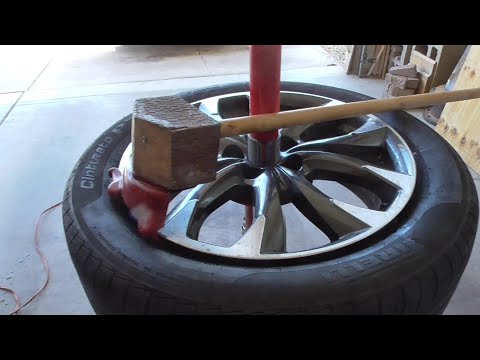 Tire Removal & Install tool - much better than Harbor Freight tool