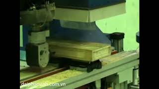 Máy cnc router PTP - trục C gia công