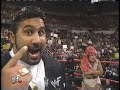 Tiger Ali Singh With Babu In Ring Segment 1998 10 10