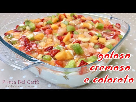 use la FRUTTA FRESCA DI STAGIONE e faça a sobremesa DOLCE FREDDO ALLA FRUTTA FACILISSIMO e TANTO BUONO