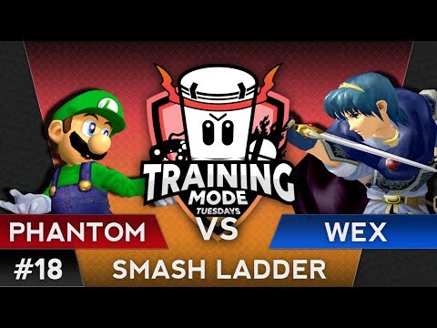 TMT 18 - Phantom (Luigi) VS Wex (Marth) - SSBM Smash Ladder - Smash Melee