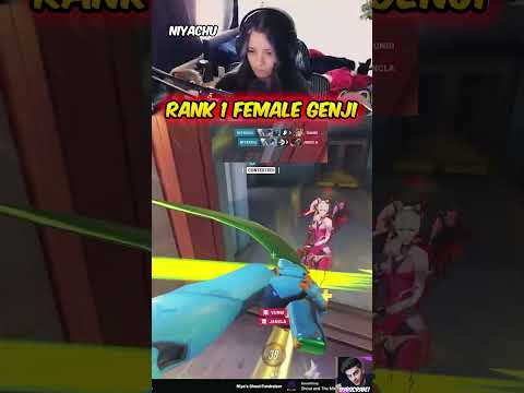 Rank 1 Female Genji Is Actually Insane! - Overwatch 2