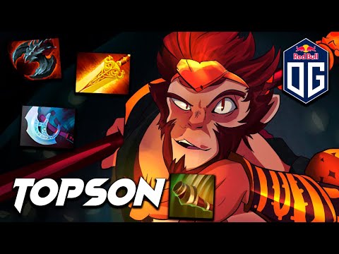 OG.Topson Monkey King - Dota 2 Pro Gameplay [Watch & Learn]