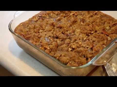 さつまいもキャセロールの作り方 (How to Make a Sweet Potato Casserole)