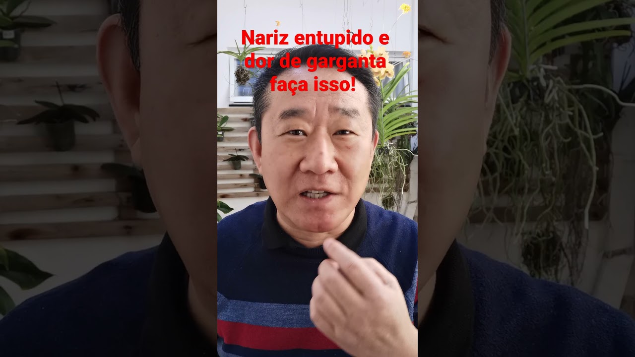 NARIZ ENTUPIDO E DOR DE GARGANTA FAÇA ISSO! #SHORTS