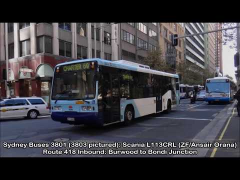 Transit Systems Sydney (ex-STA) M/O 3801: Scania L113CRL (ZF/Ansair Orana)