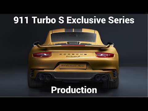 Porsche 911 Turbo S Exclusive Series Production