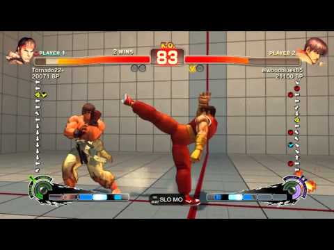 SSFIV PSN Ranked Match elwoodblues85 (Guy) vs. Tornado22 (Ryu) [HD]