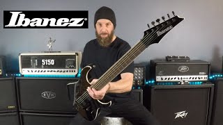 Video thumbnail for Ibanez RGIB21 Iron Label Baritone & Ibanez MR500C Hardshell Case by Mark Ramsey