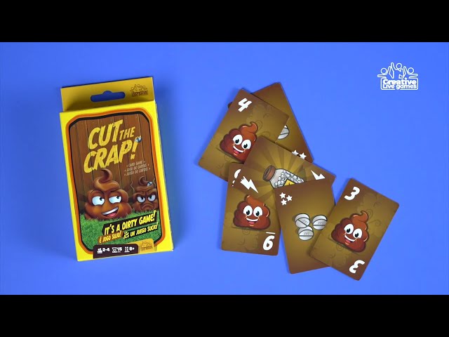 Vídeo relacionado con Cut The Crap - Juego de Mesa Divertido y Estratégico | Cartas Rápidas y de Risa para Adultos y Familias | Ideal para Fiestas, Reuniones y Noches de Juegos | 2-6 Jugadores