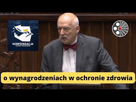 Janusz Korwin-Mikke o podwyżkach i nierównościach płac pielęgniarek