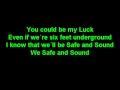 Capital Cities Safe and Sound Lyrics on Screnn ...