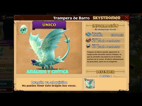Cómo entrenar a tu dragón: El resurgir de Mema análisis y crítica dragona única Trampera de barro