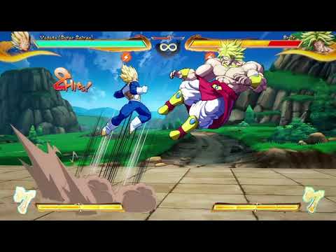 [DBFZ] Super Vegeta can rejump from ANYTHING!!!