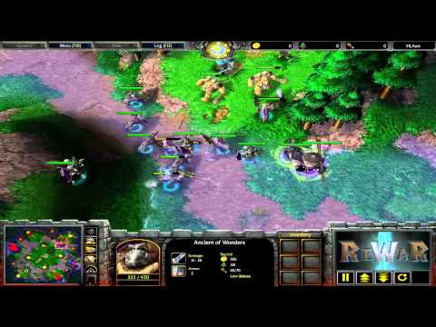 Touch.fi(NE) vs EnTe(UD) - Game 1 - WarCraft 3 gameplay - RN655