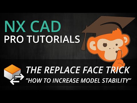 Siemens NX Pro Tutorial - Replace Face vs Trim Body! Which command allows more flexibility?