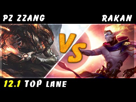 Pz Zzang - Yasuo vs Rakan TOP Patch 12.1 - Yasuo Gameplay