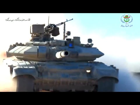 Algerian Army T-90SA tank Exercice Al-Hazm 2021