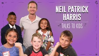 Neil Patrick Harris Talks to Kids About Embarrassing Moments