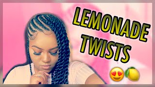 DIY Lemonade Twists 🍋😱 | Feed In Twists by Flawless Britny