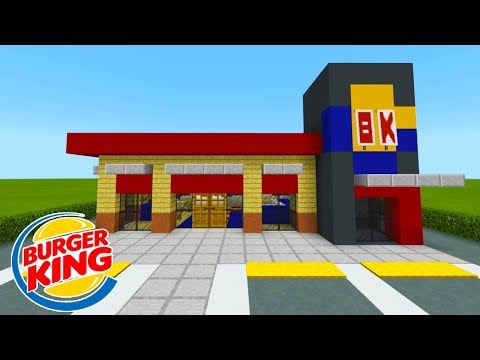 TSMC - Minecraft - Minecraft Tutorial: How To Make A Burger King (Restaurant) "2019 City Tutorial"