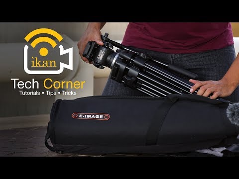 EG01A2 2-Stage E-Image Aluminum Tripod | Ikan Tech Corner