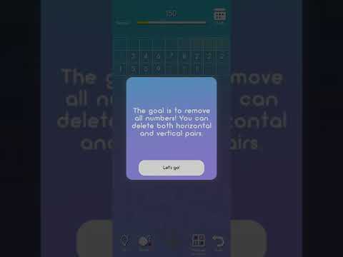 Pair Numbers Match line Puzzle