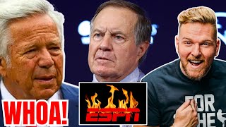 Pat McAfee Show CRUSHES ESPN's Bill Belichick Patriots Article! ONGOING FEUD with DISNEY?!