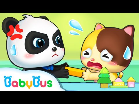 Să împărțim jucăriile cu prietenii și să ne jucăm cu Kiki și Miki - Cântece educative BabyBus