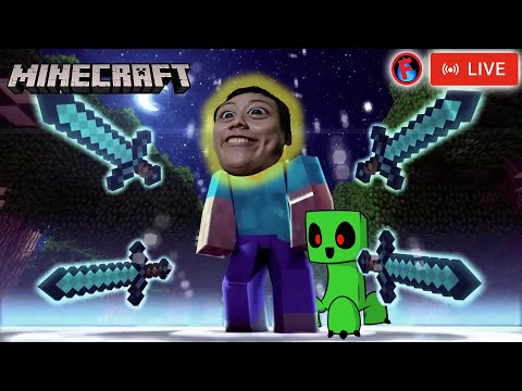 BREAKING INTO THE MINECRAFT SERVER FOR VTUBERS?  WHILE TESTING HD STREAM ~ |  Indonesian Minecraft
