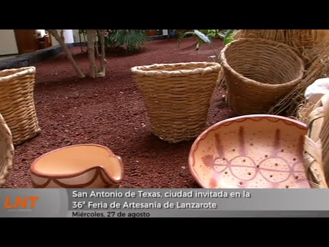 San Antonio de Texas, ciudad invitada en la 36ª Feria de Artesanía de Lanzarote