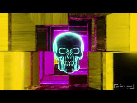 VJ LOOP NEON COLORS Psychedelic Skull Abstract Tunnel Background - Acid Trip - Gabriel - Portfolio