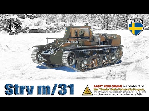 War Thunder: Strv m/31, Swedish, Tier-1, Light Tank