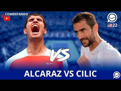 🔴 CARLOS ALCARAZ - MARIN CILIC [4R] - COMENTANDO Y REACCIONES