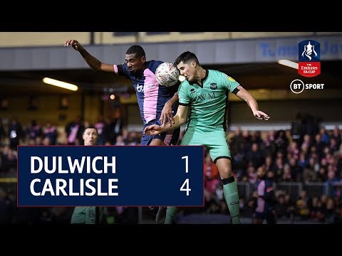 Dulwich Hamlet vs Carlisle (1-4) | FA Cup Official Highlights