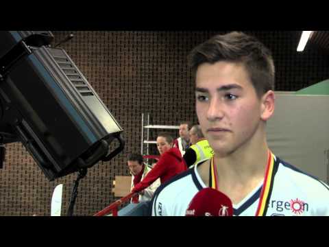 Bastini Damon Boeckenberg na verloren finale bij de scholieren