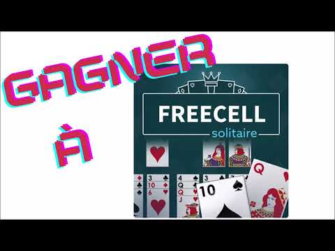 Comment GAGNER au jeu gratuit... FREE CELL SOLITAIRE !