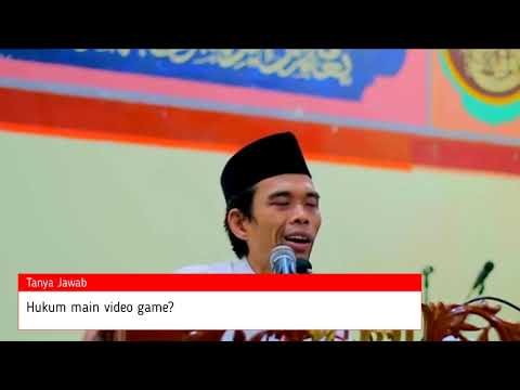 Hukum main video game? #Ustadz Abdul Somad, Lc. MA