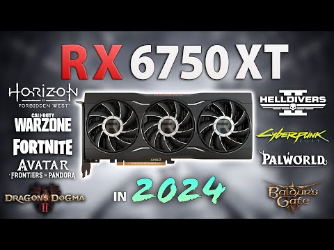 RX 6750 XT + Ryzen 7 5800X3D in 2024 | Test in 24 Games, 1440p