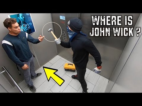 JOHN WICK ELEVATOR PRANK!