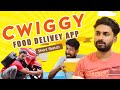 CWIGGY the food delivering app🤪