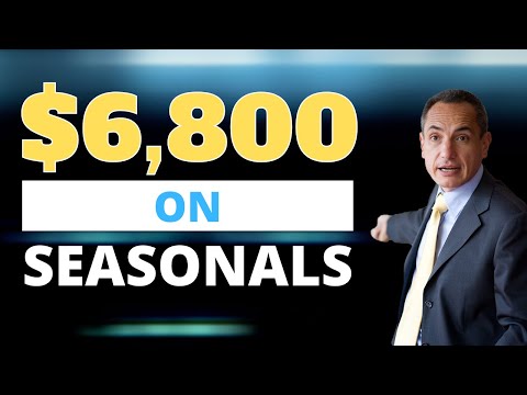 The Trading Show – (Week 10 2021) $6,800 on seasonals