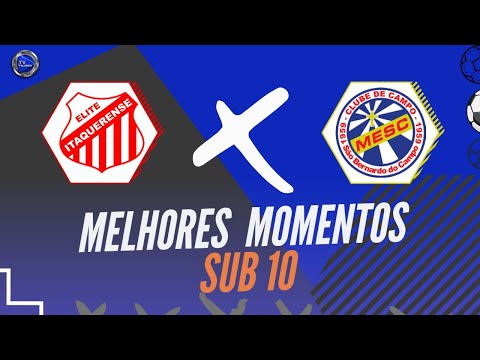 ELITE X MESC - MELHORES MOMENTOS - SUB 10 - COPA JUVENTUDE GOLD - TV FALANDO