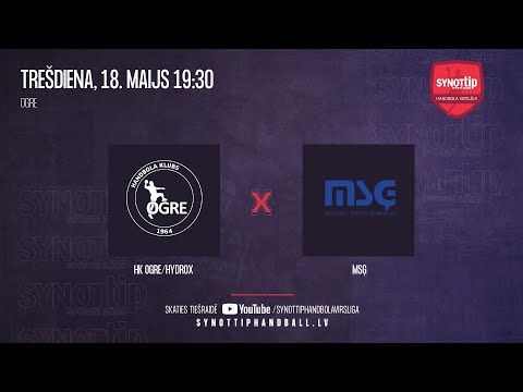 HK Ogre/HYDROX - MSĢ | SynotTip handbola virslīga 2021/2022