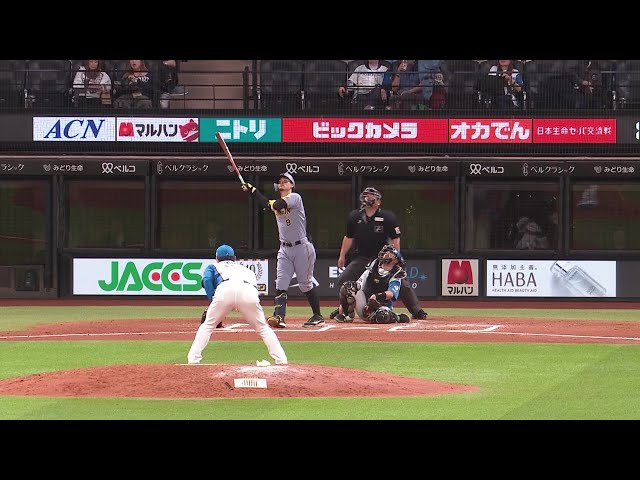 【8回表】ファイターズ・福谷浩司がタイガース・佐藤輝明から通算100号ホームランを浴びる… 2025年6月5日 北海道日本ハムファイターズ 対 阪神タイガース