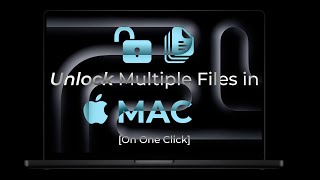 How To Unlock Multiple Files On Your Mac In One Click?