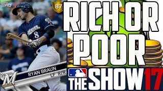 (MLB The Show 17) How to Easily Earn Stubs from the Market!!!