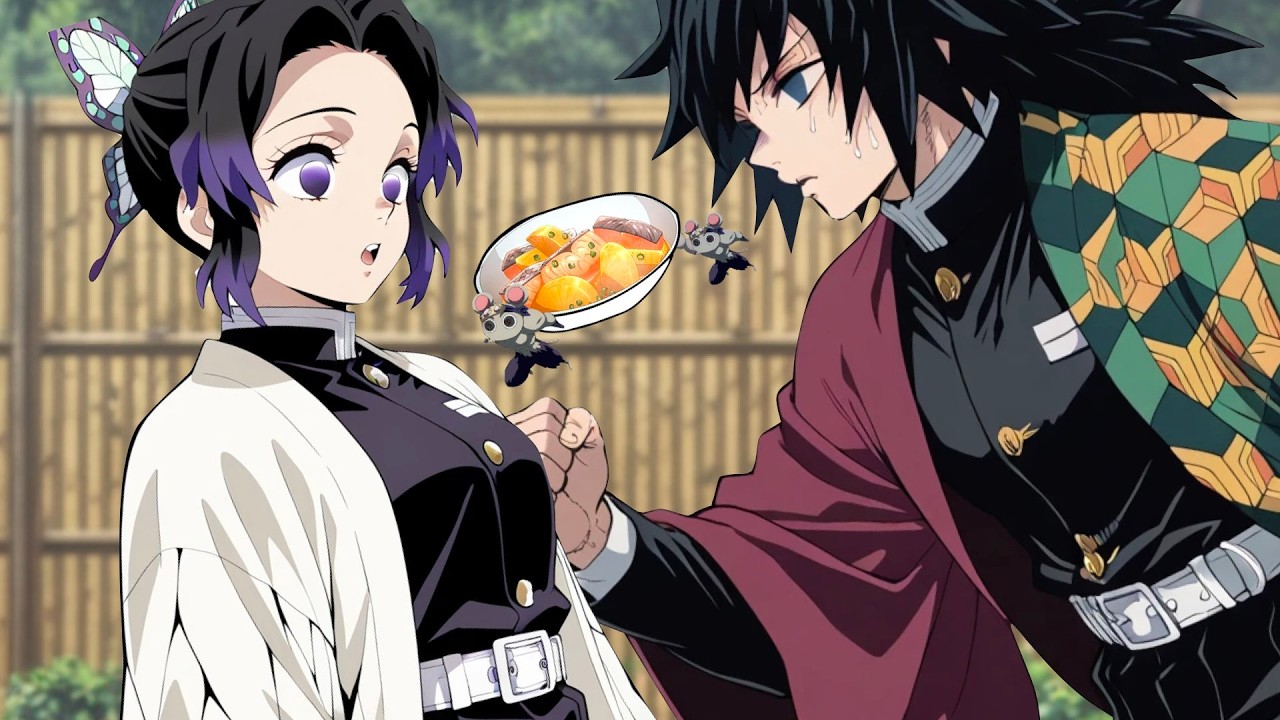 【鬼滅の刃】義勇の好物を盗むムキムキネズミ【Demonslayer】A muscular mouse steals Giyuu's favorite food.