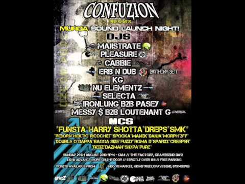 CONFUZION & MURDA SOUNDZ DJ PLEASURE MC RICOCHET BANTON HEKTIC MANEK