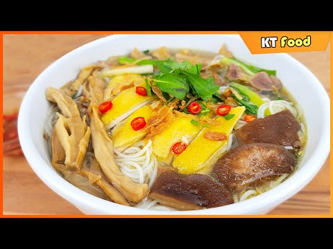 Bún măng gà